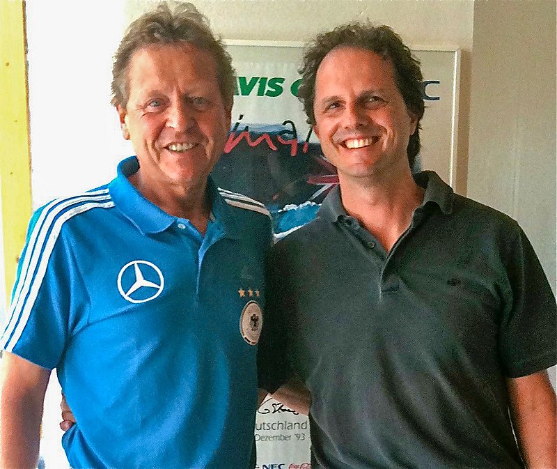 Klaus Eder, Behandlungspartner von Dr. Jürgen Danner, langjähriger Chef-Physiotherapeuth der DFB-Fußballnationalmannschaft und des Deutschen Olympia-Teams